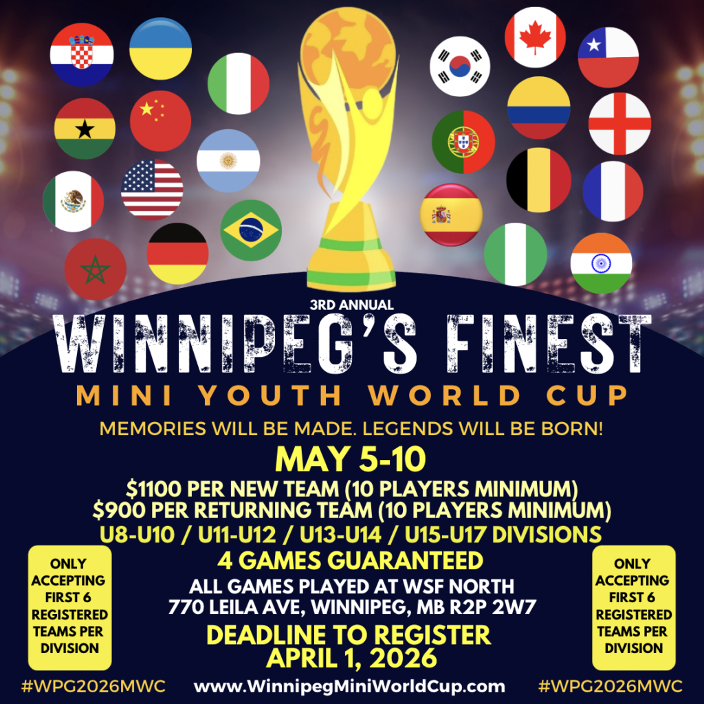 Winnipeg Mini World Cup Team Registration